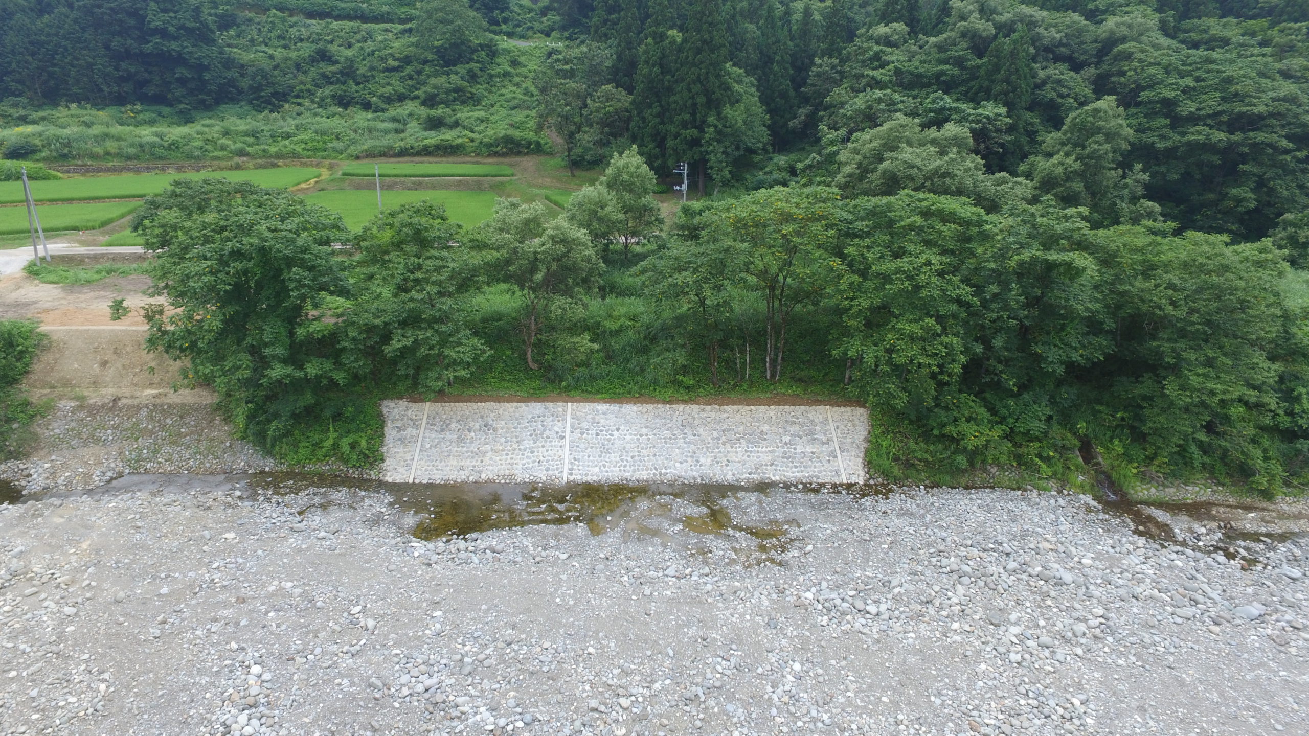 一級河川清津川災害復旧工事（西田尻地区・東田尻地区）