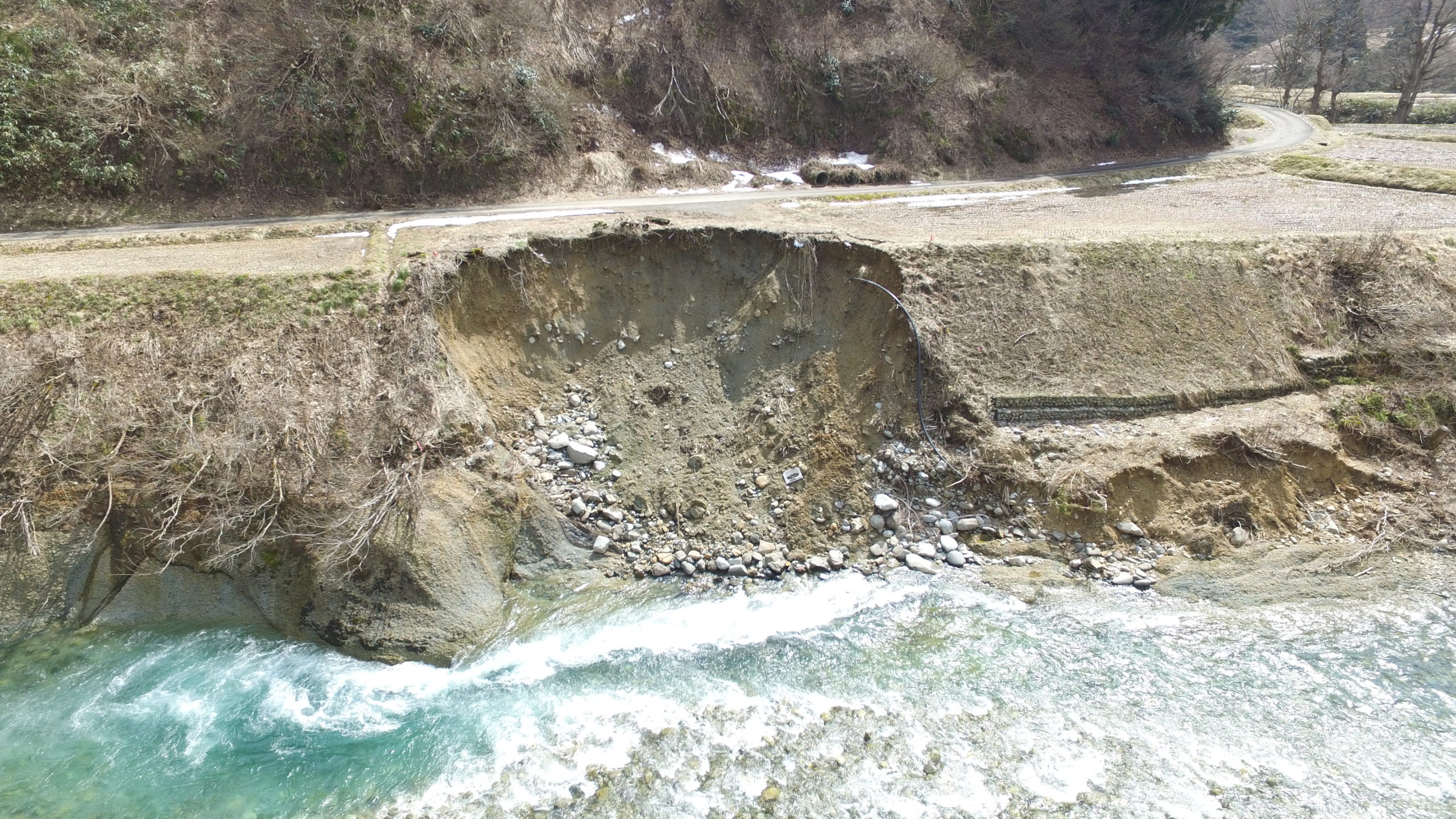 一級河川清津川災害復旧工事（角間地区・葎沢地区）