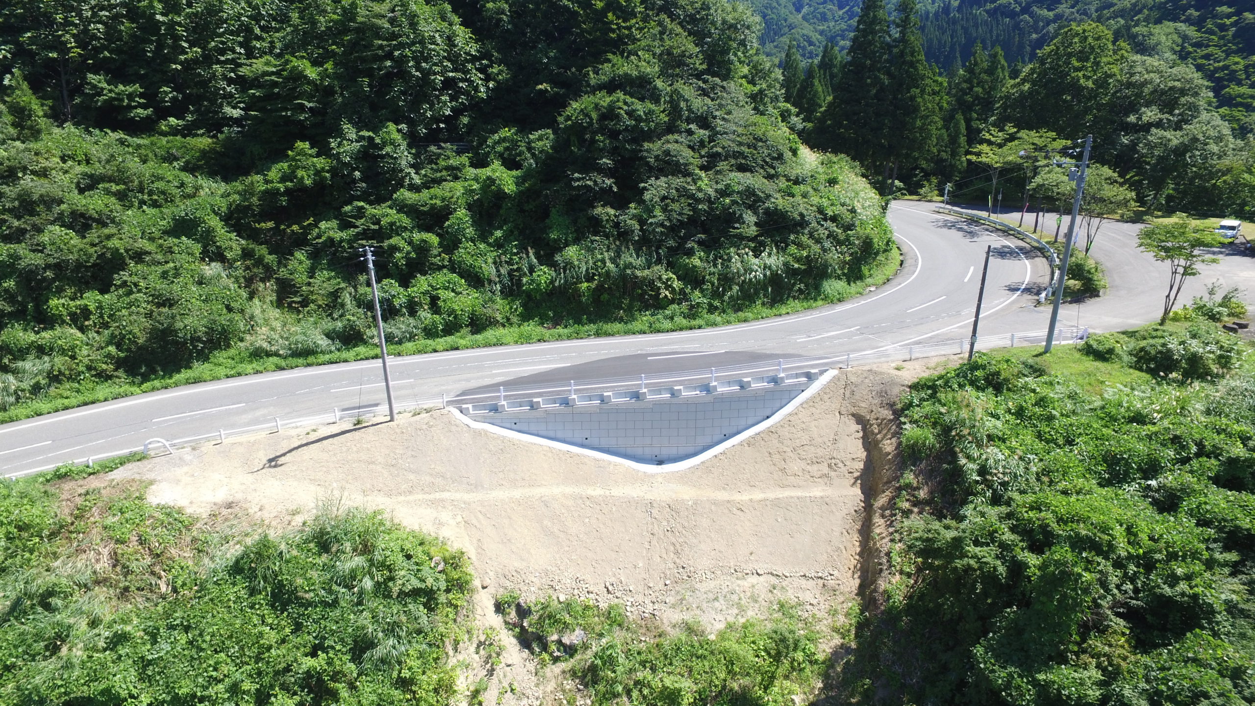 道路建設実績 国道353号道路災害復旧工事（3）