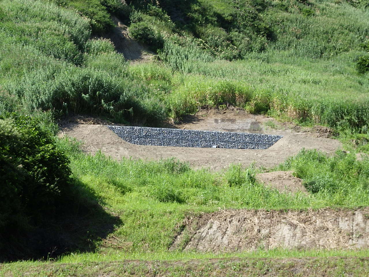 土倉地区予防治山工事