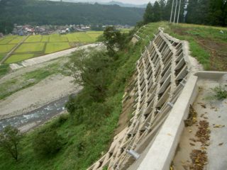 宮沢地区復旧治山工事