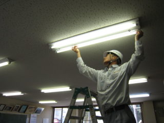 法人LED設置工事